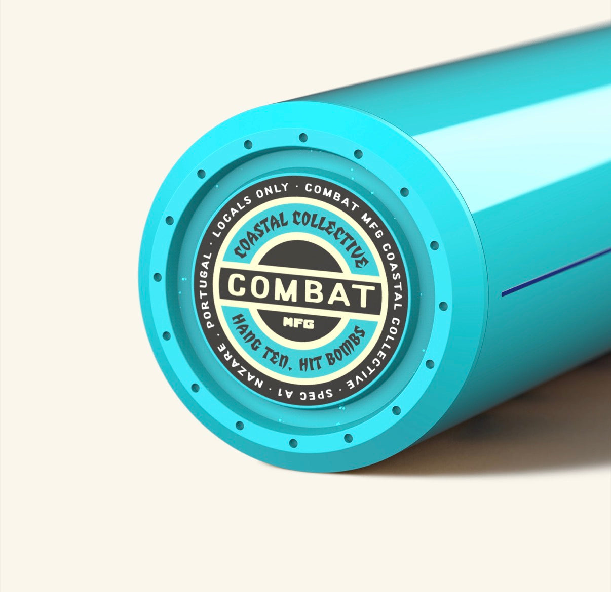 COMBAT MFG COASTAL "NAZARE" SPEC-A1 BBCOR BAT (-3) 33/30 (BRAND NEW)