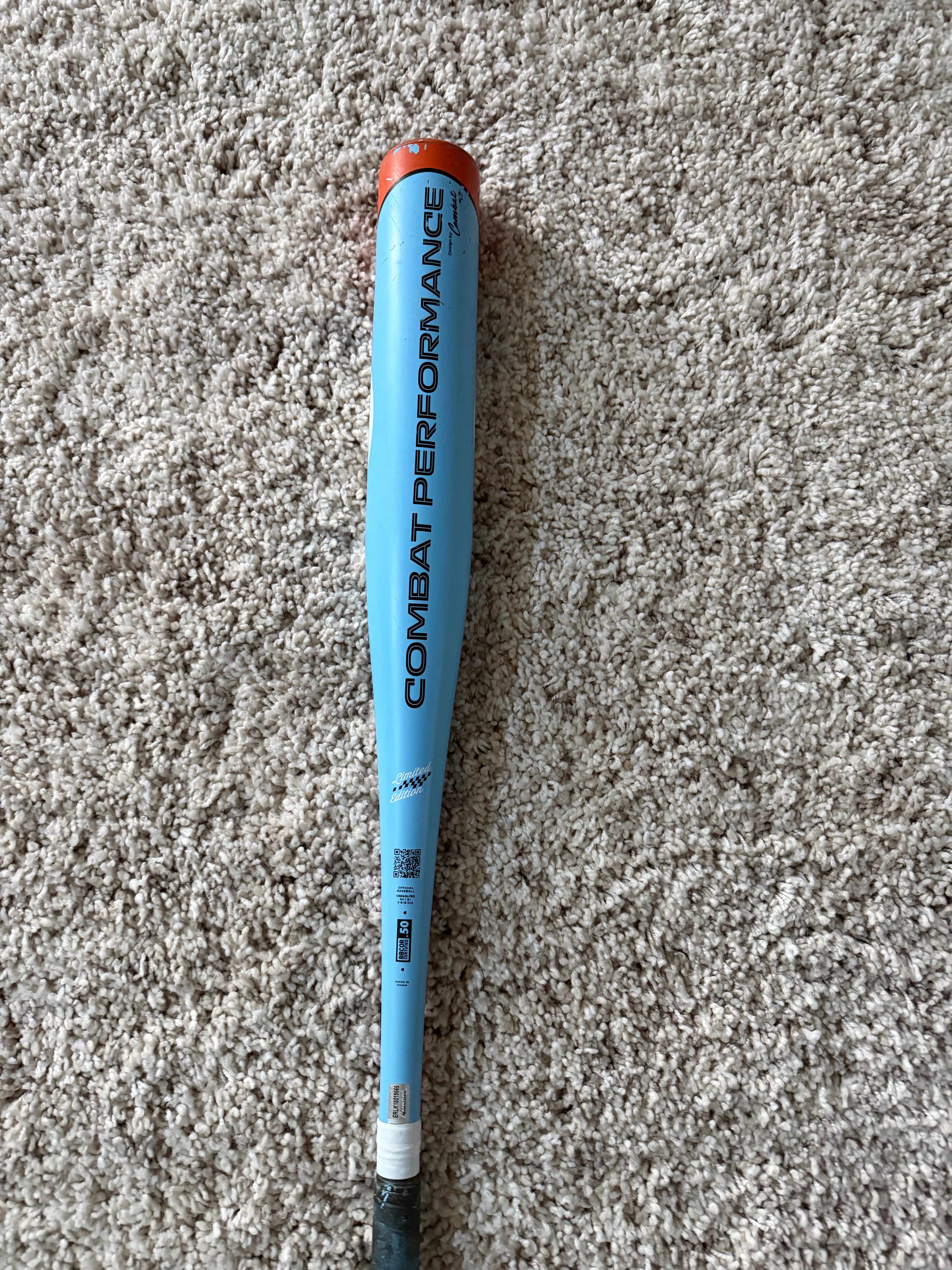 COMBAT MFG PERFORMANCE "RACER" SPEC-A1 BBCOR BAT (-3) 34/31