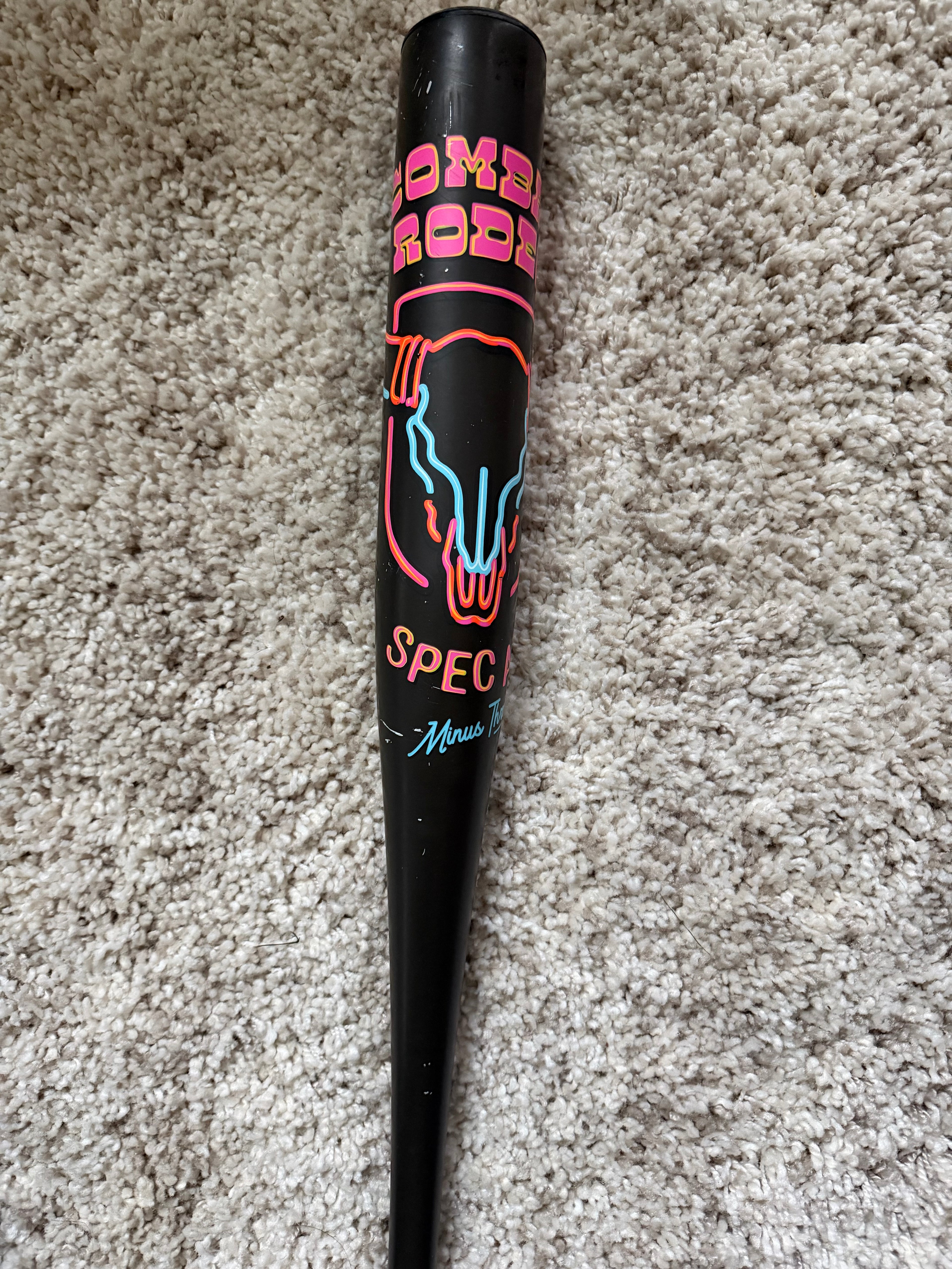 2026 Combat MFG Spec A1 Alloy BBCOR Certified Bat midnight rodeo “Arena Cowboy” (-3) 30 oz 33"