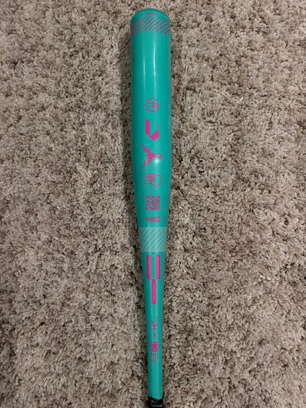Used 2025 COMBAT MFG SPEC A1 MINT MILITIA BBCOR BASEBALL BAT (-3) 34/31