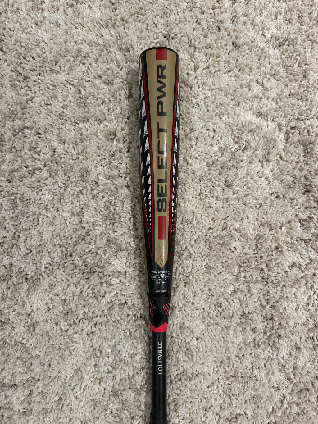 Louisville Slugger Select PWR BBCOR Certified Bat (-3) 32/29 (New) LIMITED EDITION TIGERSHARK