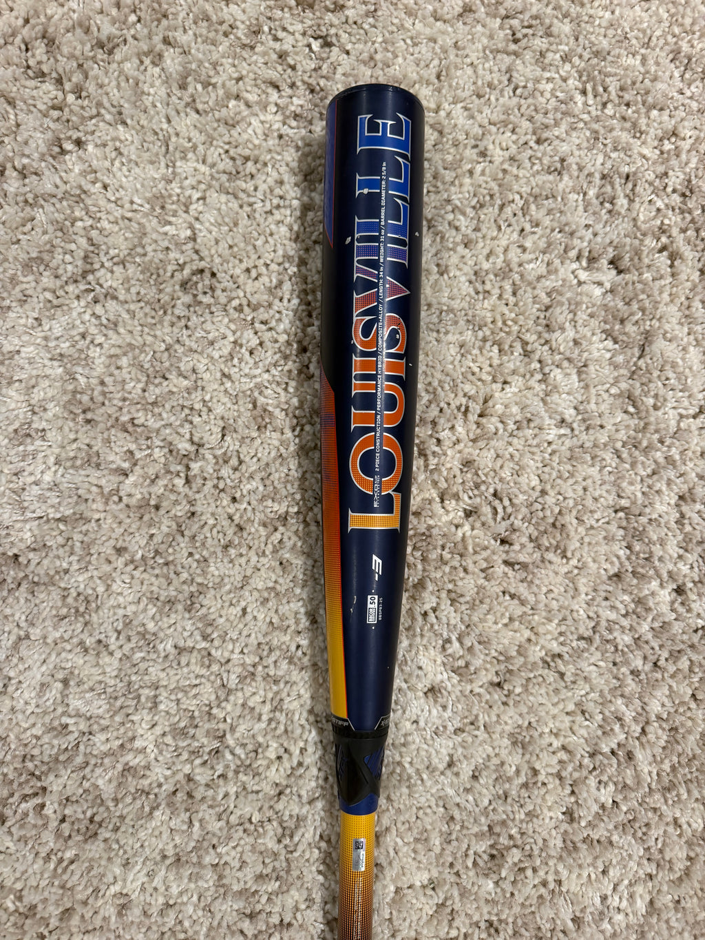 2025 Louisville Slugger Select PWR BBCOR Baseball Bat (-3) 34/31