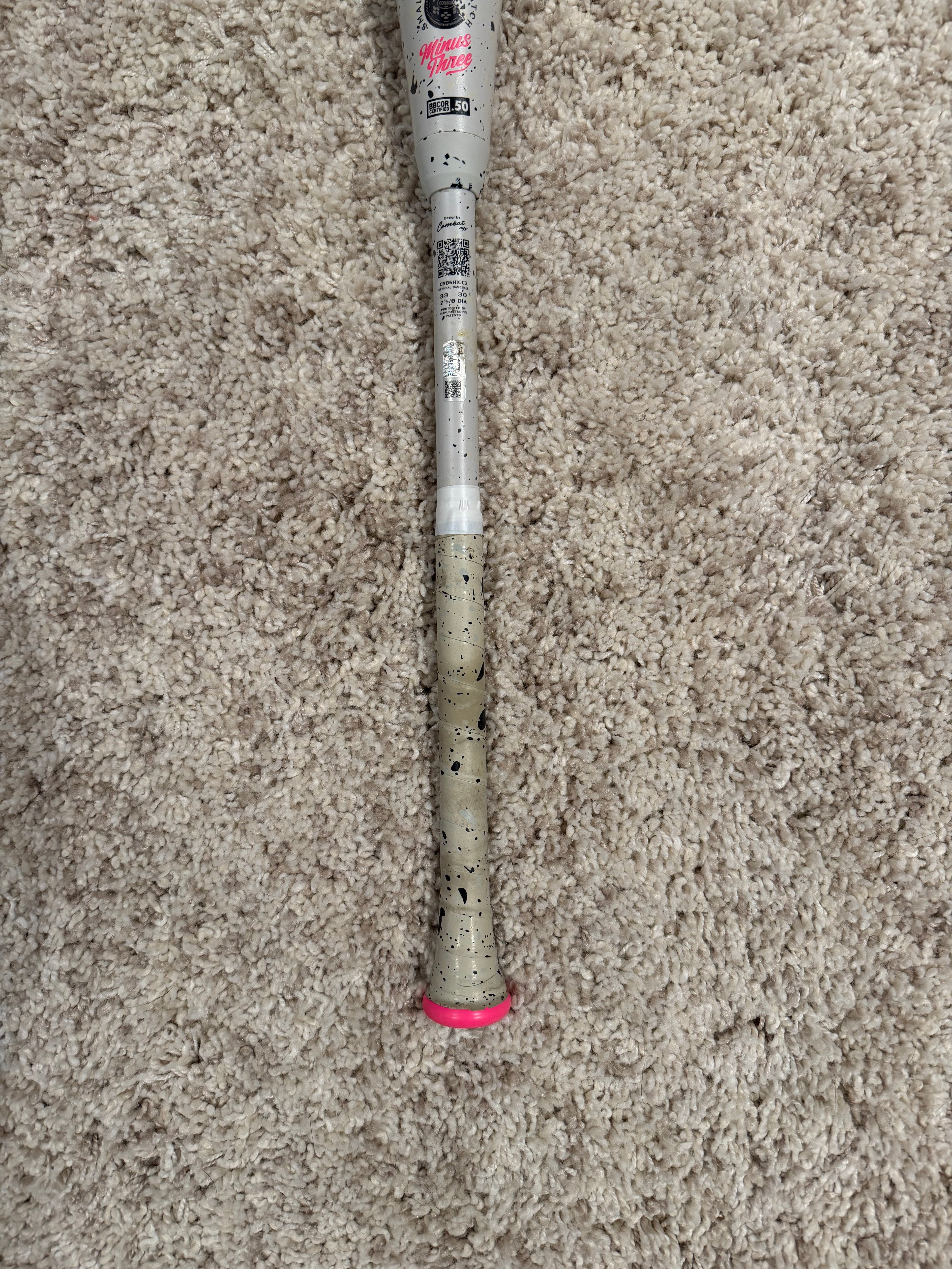 COMBAT MFG COOKIE JAR "COOKIES & CREAM" SPEC-H1 HYBRID BBCOR BAT (-3) 33/30