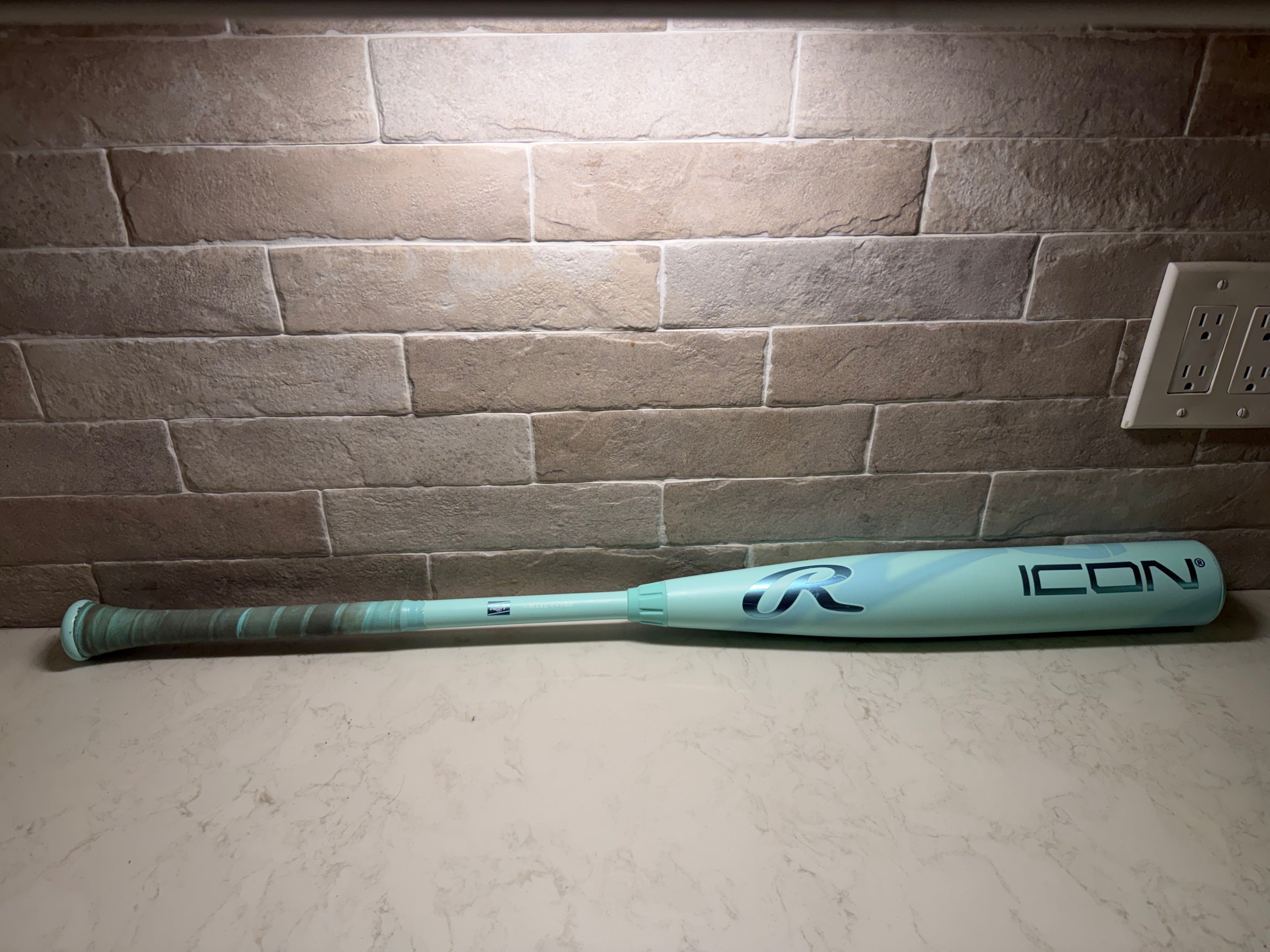 2026 Rawlings Icon Composite BBCOR Certified Bat (-3) 31 oz 34" pre owned basically brand new