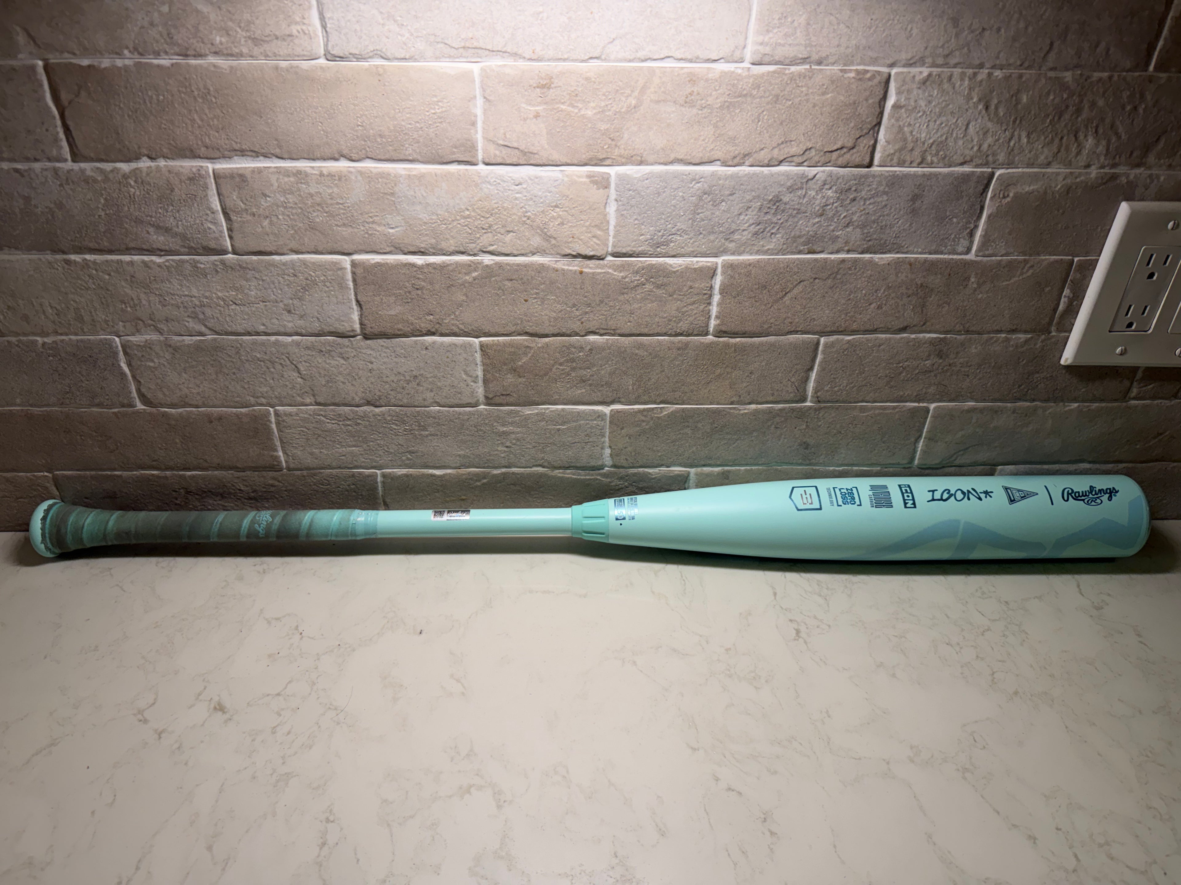 2026 Rawlings Icon Composite BBCOR Certified Bat (-3) 31 oz 34" pre owned basically brand new