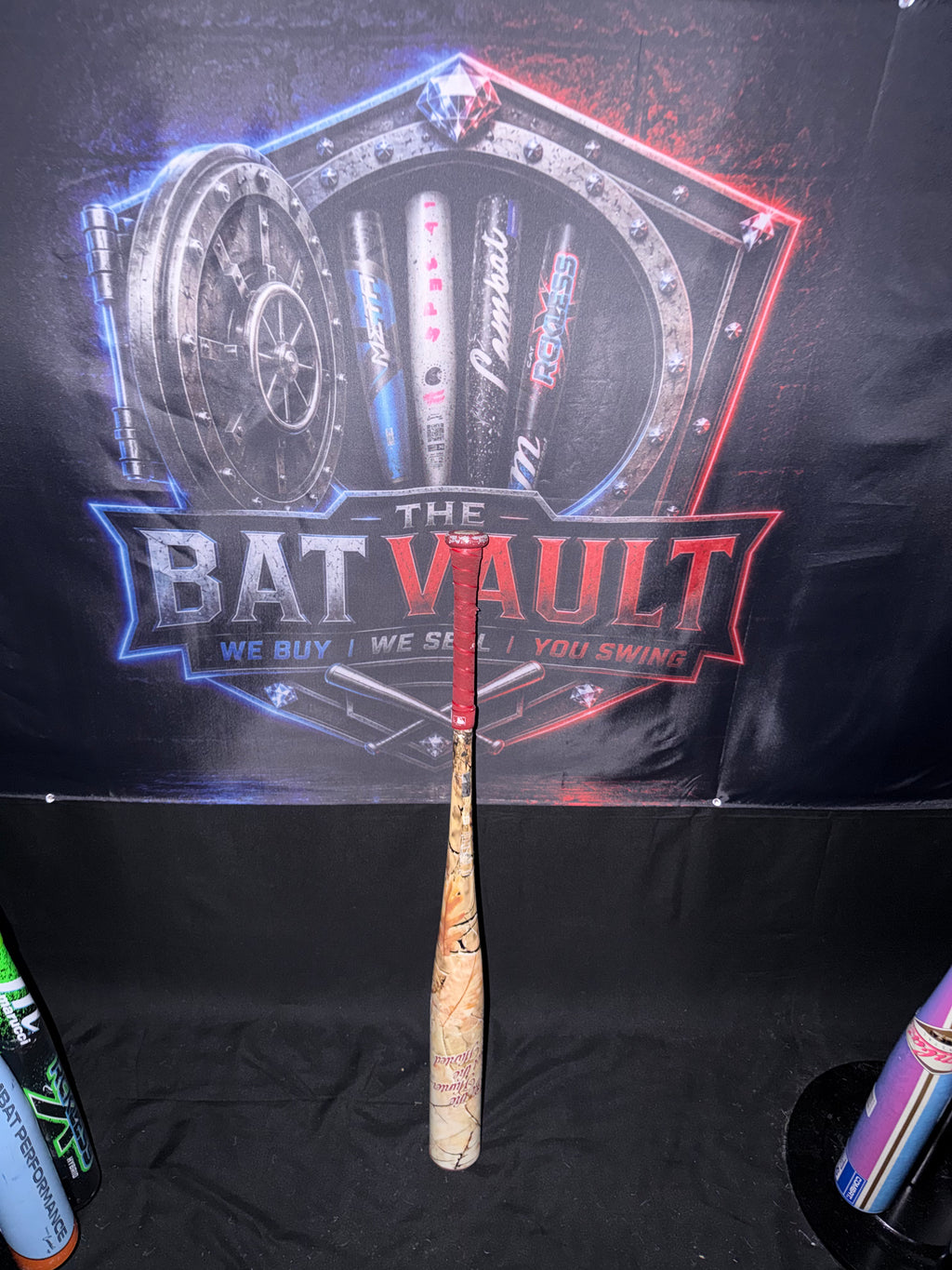 Like New 2026 Combat MFG Spec Hunter BBCOR Performance Baseball Bat Camo Brown (-3) 32/29